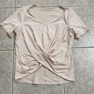 Light pink Lululemon shirt